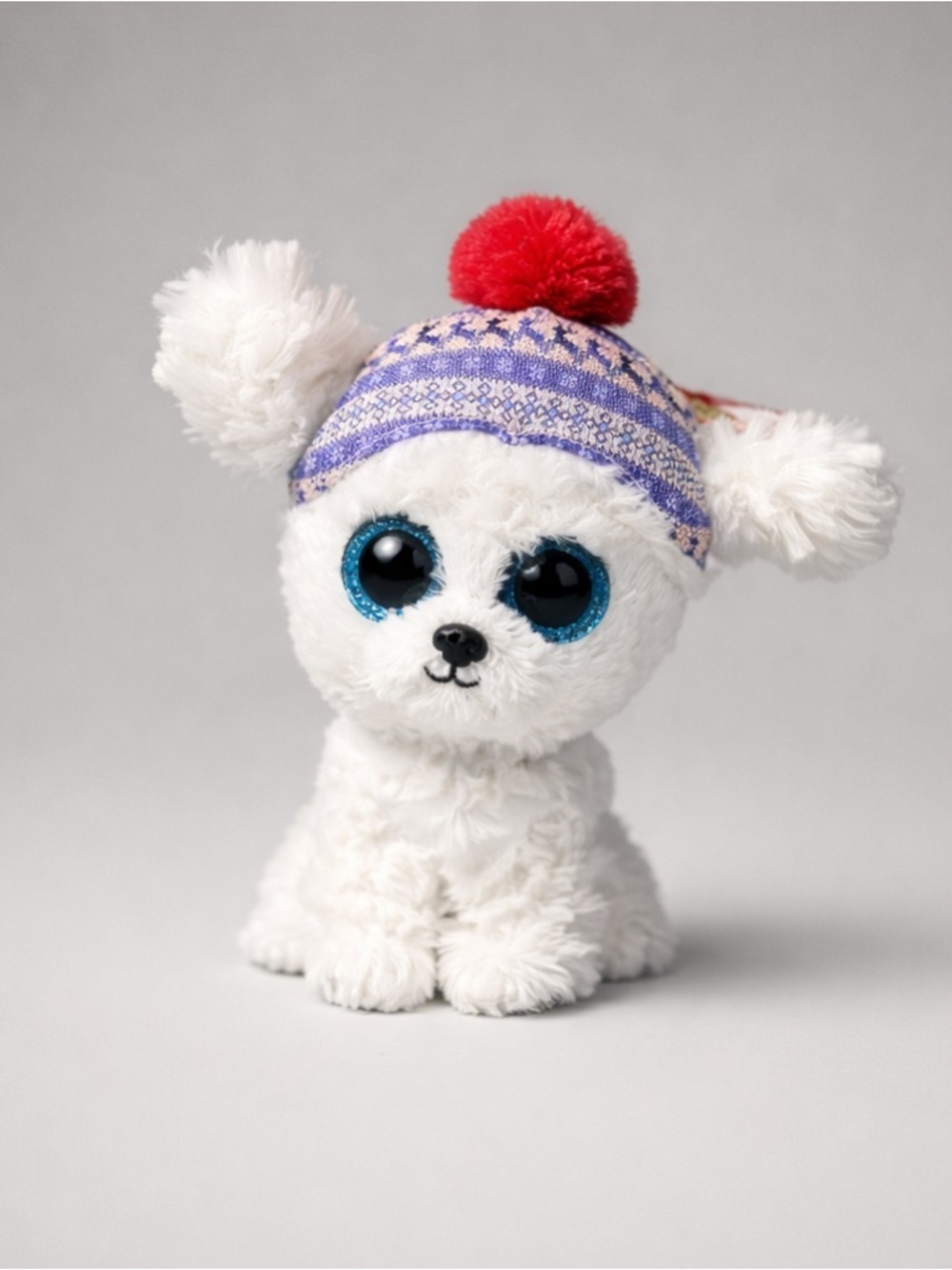 Ty Beanie Boos “Sleighbell” Christmas Dog Plush – Holiday Edition (8”)